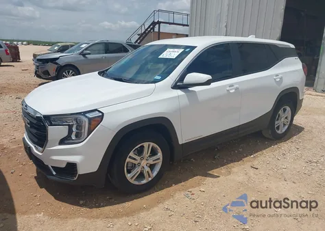 2022 GMC Terrain Fwd Sle из США, поврежденный, VIN 3GKALMEV6NL293036